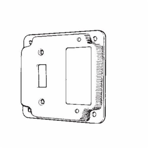 11436 MULBERRY 4IN RAISED COVER GFI SWITCH