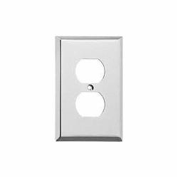 97101 MULBERRY 1G SAT-SS .030 STD SQ DUPLEX RECEPT. PLATE
