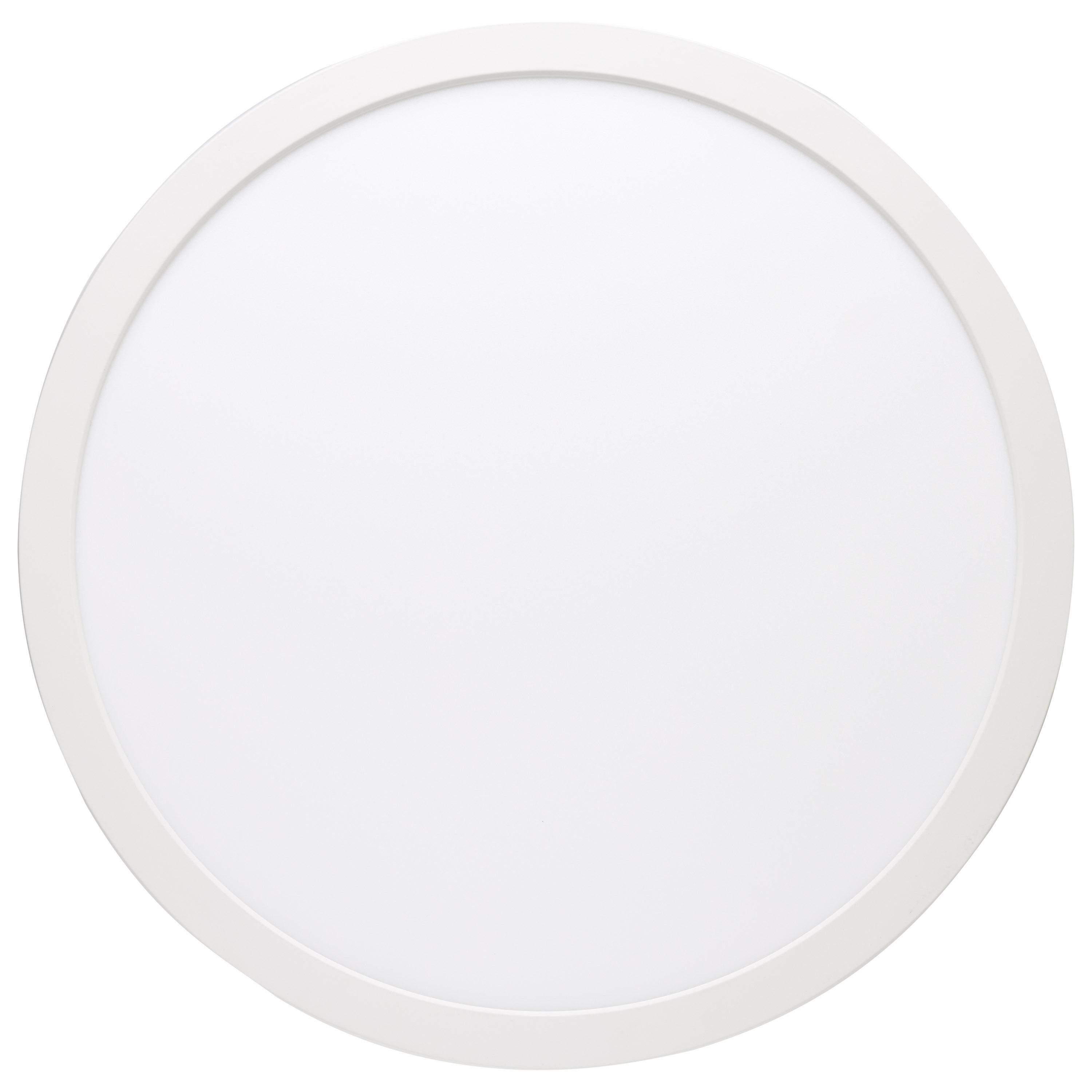 62/1777 SATCO BLINK PRO - 29 WATT 15 IN. SURFACE MOUNT LED CCT SELECTABLE 90 CRI WHITE FINISH 120/277 VOLT ROUND SHAPE