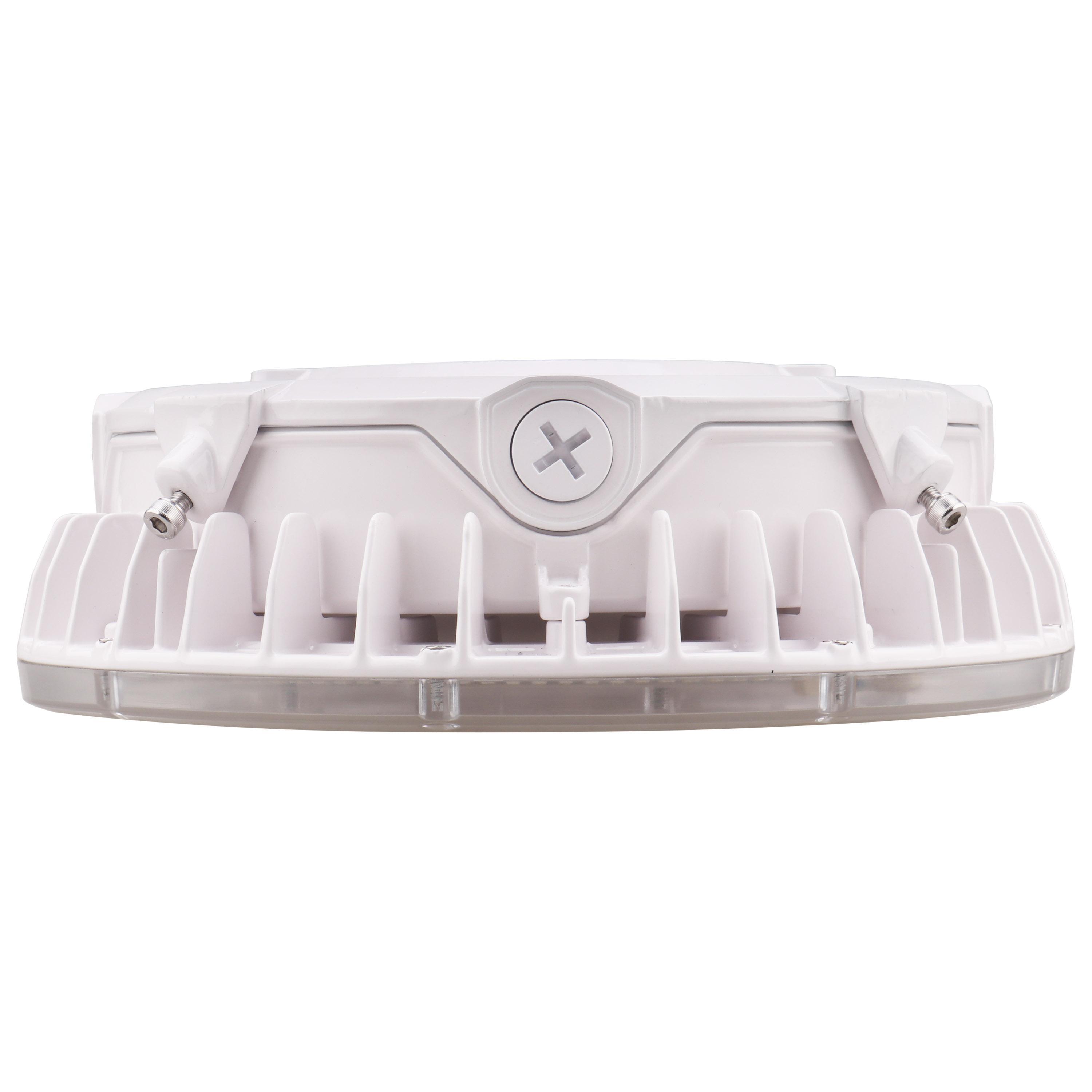 65/631R1 SATCO LED CANOPY FIXTURE 100 WATT CCT SELECTABLE WHITE FINISH