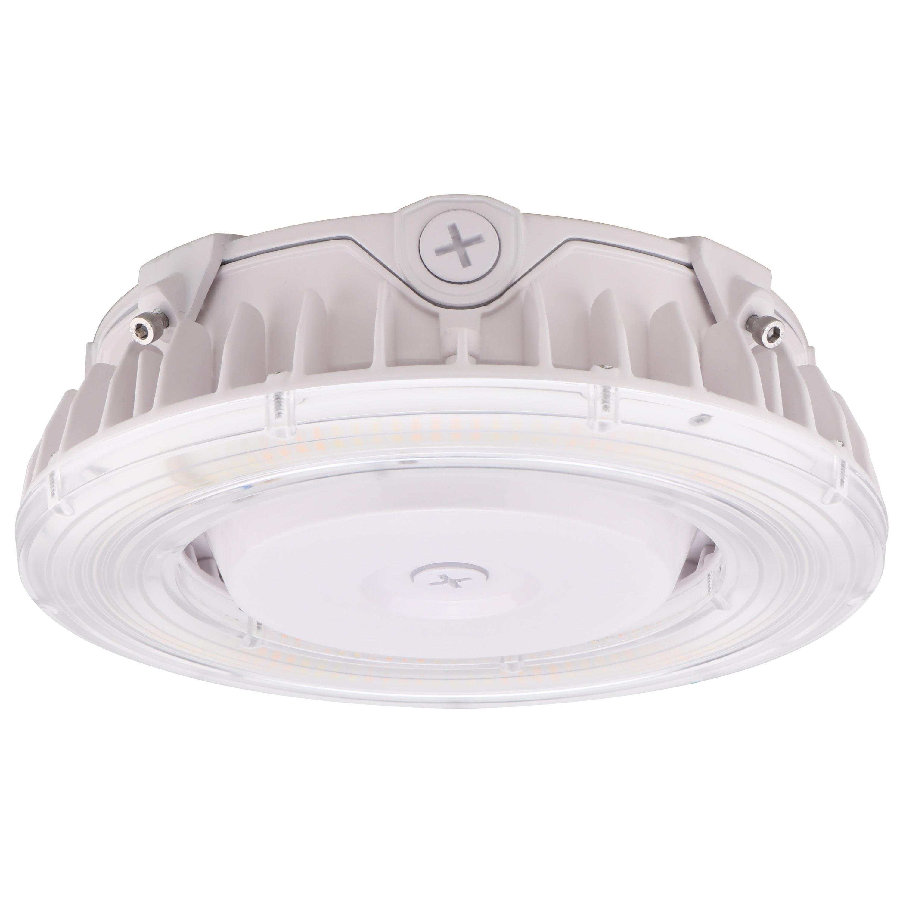 65/631R1 SATCO LED CANOPY FIXTURE 100 WATT CCT SELECTABLE WHITE FINISH
