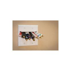 WP9001-WH P&S SINGLE GANG HINGED BULL NOSE WP WH