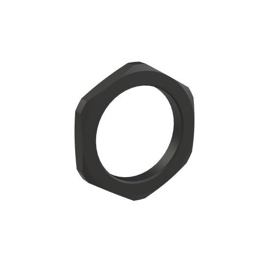 BMN-M40 T-B LOCKNUT PA6 M40X1.5 BLK