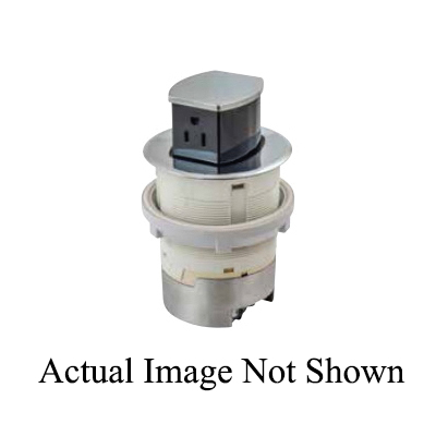 RCT200NI HUBBELL 15A KIT KTCN CNTR RCPT SURF NICKEL