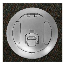 S1R6CVRALU HUBBELL S1R FRPT 6 COVER ALUMINUM 78358544347