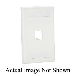 CFPL1WHY PAN MINI COM 1 PORT SINGLE CLASSIC FACEPALTE W/LABL WH