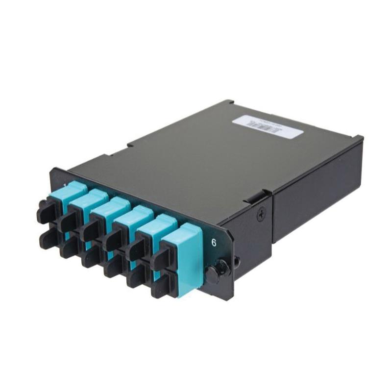 FCSZO-12-3P OPTICOM SPLICE CASSETTE, OM3/4 MULTIMODE SC ADAPTORS WITH 250um PIGTAILS AND ACCESSORIES FOR FIELD SPLICING