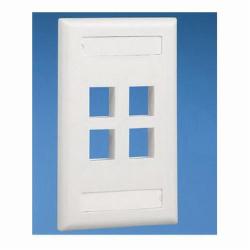 NK4FWHY PAN NETKEY 4 POS FACEPLATE