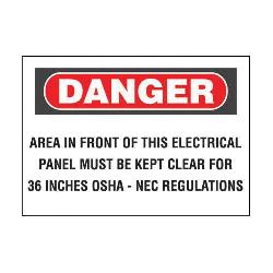 PPS0710D66 PAN SAFETY SIGN