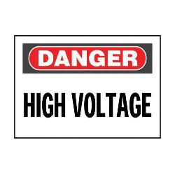 PVS0710D72Y PAN LEG DANGER HIGH VOLTAGE