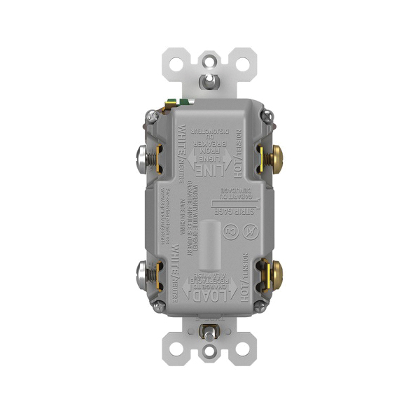 1597TRUSBAC P&S SELF-TEST GFCI RECEP TR 15A W/ USB AC BN