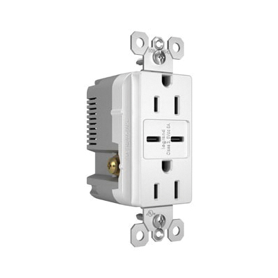 R26USBCC6W P&S RAD C/C FAST CHARG USB + DUP 15A W