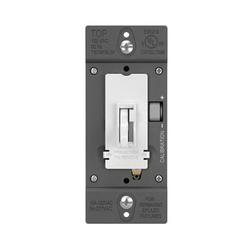 TSD4FBL3PW P&S TOGGLE SLIDE DIMMER 0-10V FL/LED WH