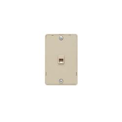 WMTE14I P&S IVORY 4COND WALL MT PH JACK ZZZZ