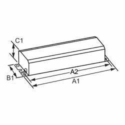 H2B13TPBLSM ADVANCE MAG BALLAST (2) 13W COMPACT(2-PIN) 120V 78108700209
