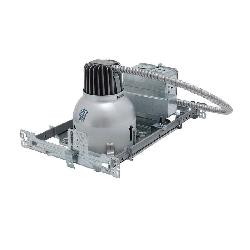 CCRHP DAYBRITE METAL CHROME OUTDOOR REMOTE LAMP HEAD, SINGLE, 6V-6W PAR36 SEALED BEAM HALOGEN LAMP.