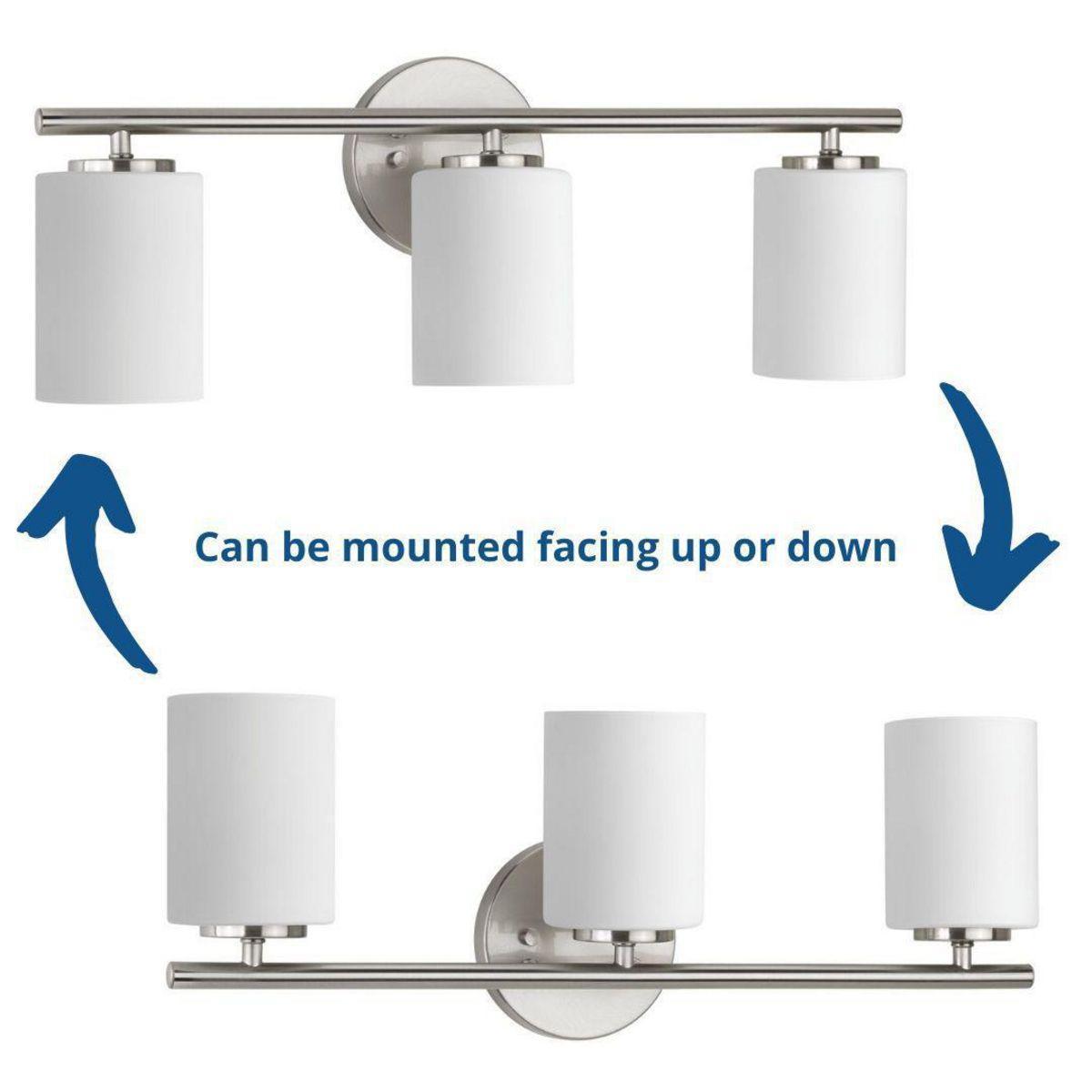 P2159-09 PROGRESS 3-100W MED BATH BRACKET