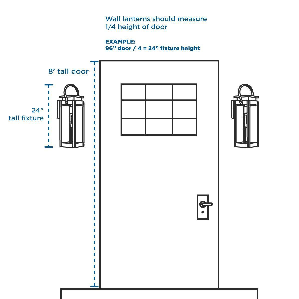 P560004-135 PROGRESS UNION SQUARE 1-100W MED WALL LANTERN