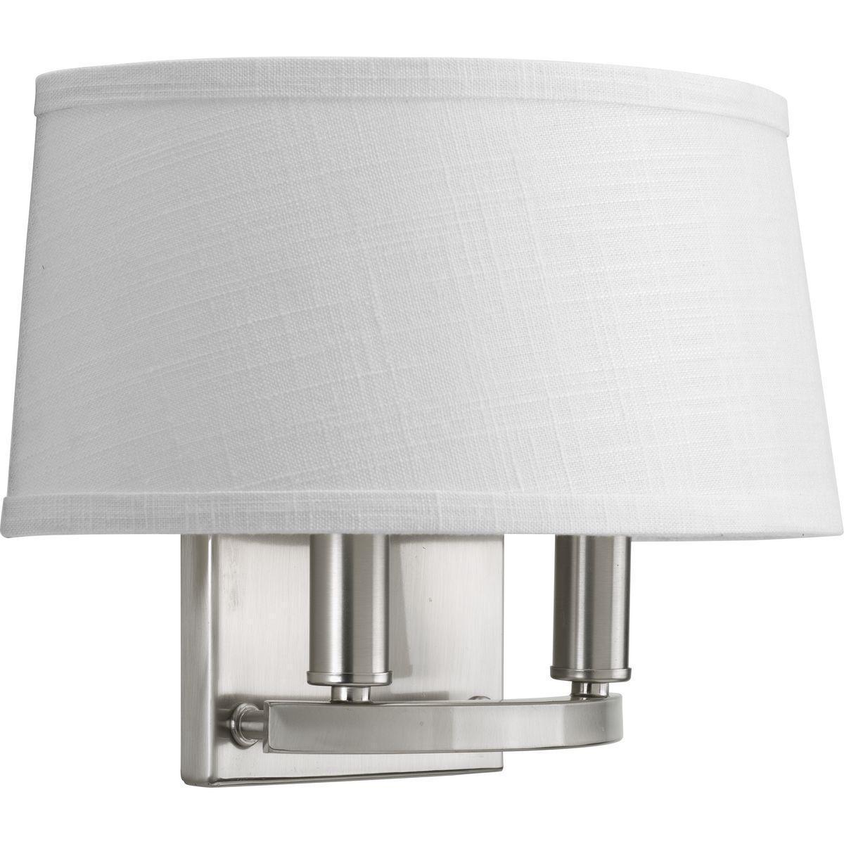 P7172-09 PROGRESS 2-60W CAND WALL SCONCE