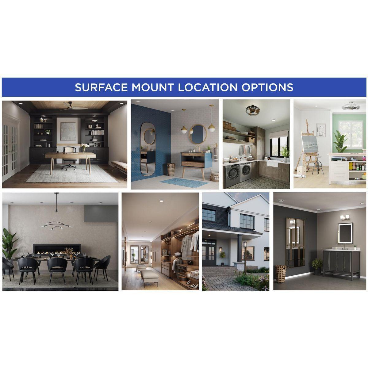 P8222-28-30K PROGRESS 7.25IN LED FLUSH MT T24