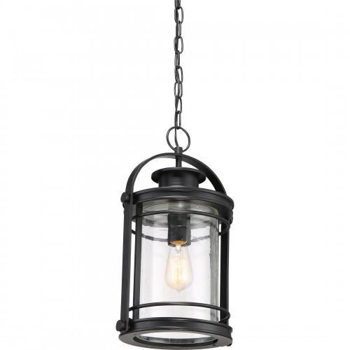 BKR1910K QUOIZEL BOOKER OUTDOOR LANTERN, 1-60W MED, MYSTIC BLACK FINISH