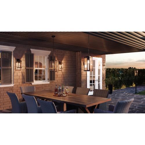 WVR8405EK QUOIZEL-LTG WESTOVER WALL MT 1-100W 5WX14.25 BK