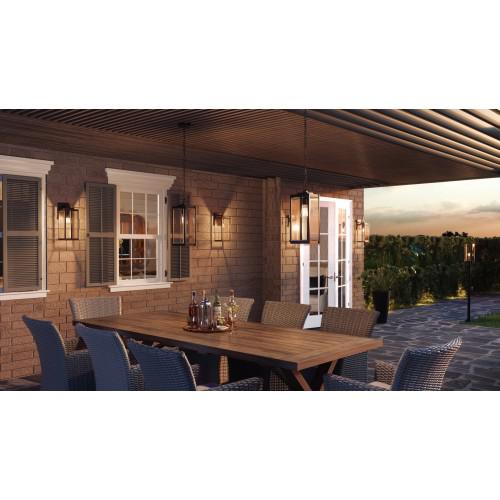 WVR8406EK QUOIZEL-LTG WESTOVER WALL MT 1-100W 6WX17H BK