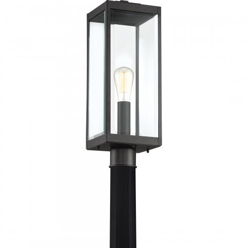 WVR9007EK QUOIZEL WESTOVER POST HEAD 1A150W BLACK