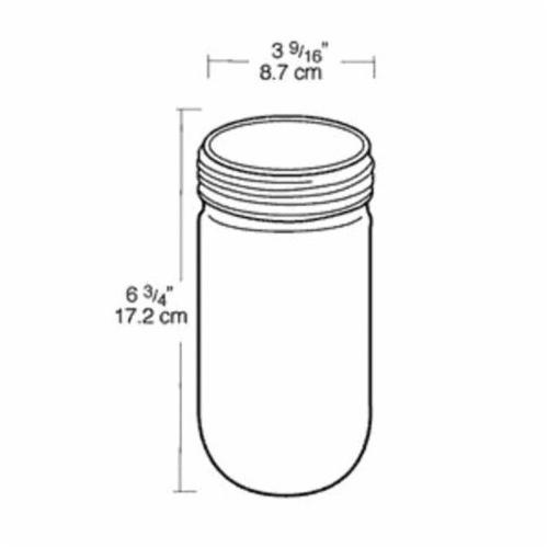 GL100 RAB 100W CLEAR GLASS GLOBE