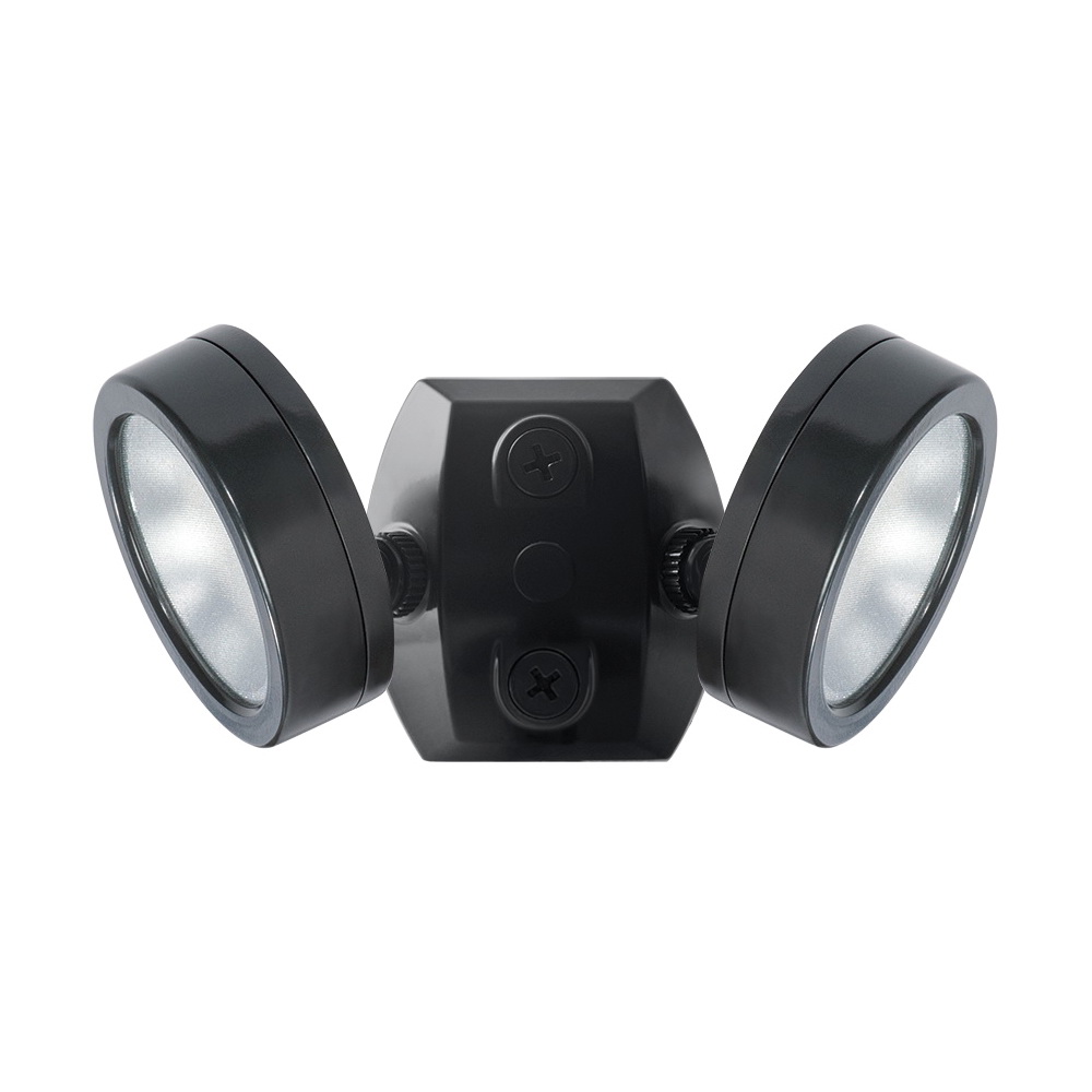 LES2X13N RAB LESLIE BULLET FLOOD 2X13W LED 120V 4000K 80 CRI BRONZE