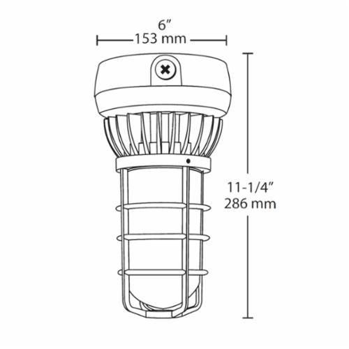 VXLED13DG RAB 13W LED