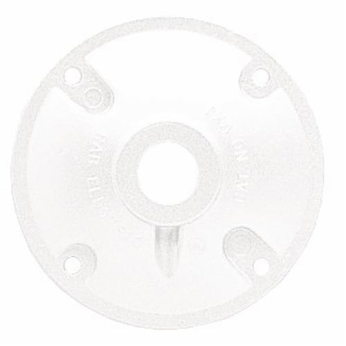 XC1W RAB WEATHERPROOF COVER HEAVY DUTY 4"" 1/2"" TAP WHITE
