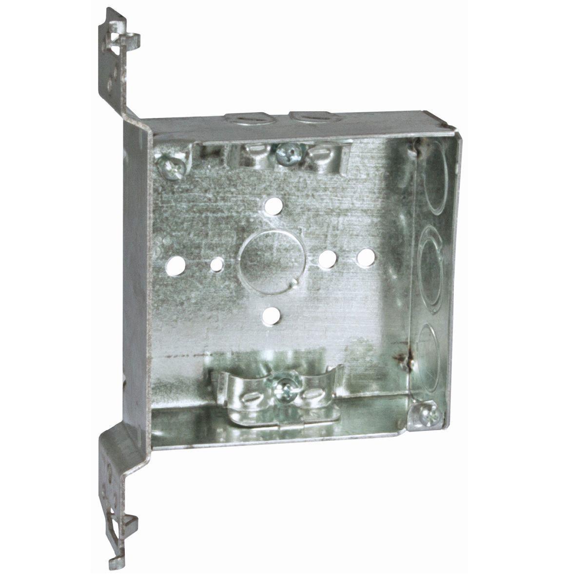 223 RACO 4SQ BOX 1-1/2 DEEP FS-BRKT NM-CLAMP