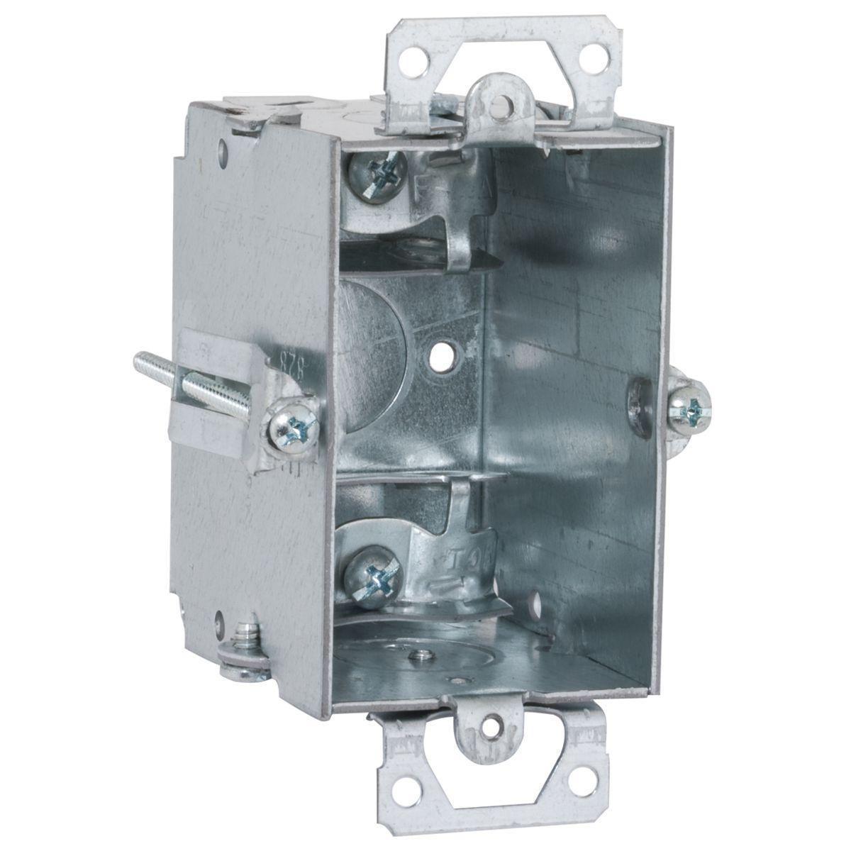 523 RACO 2-1/2 DP SW BOX G-TITE MC-CLAMPS 1/2 KO