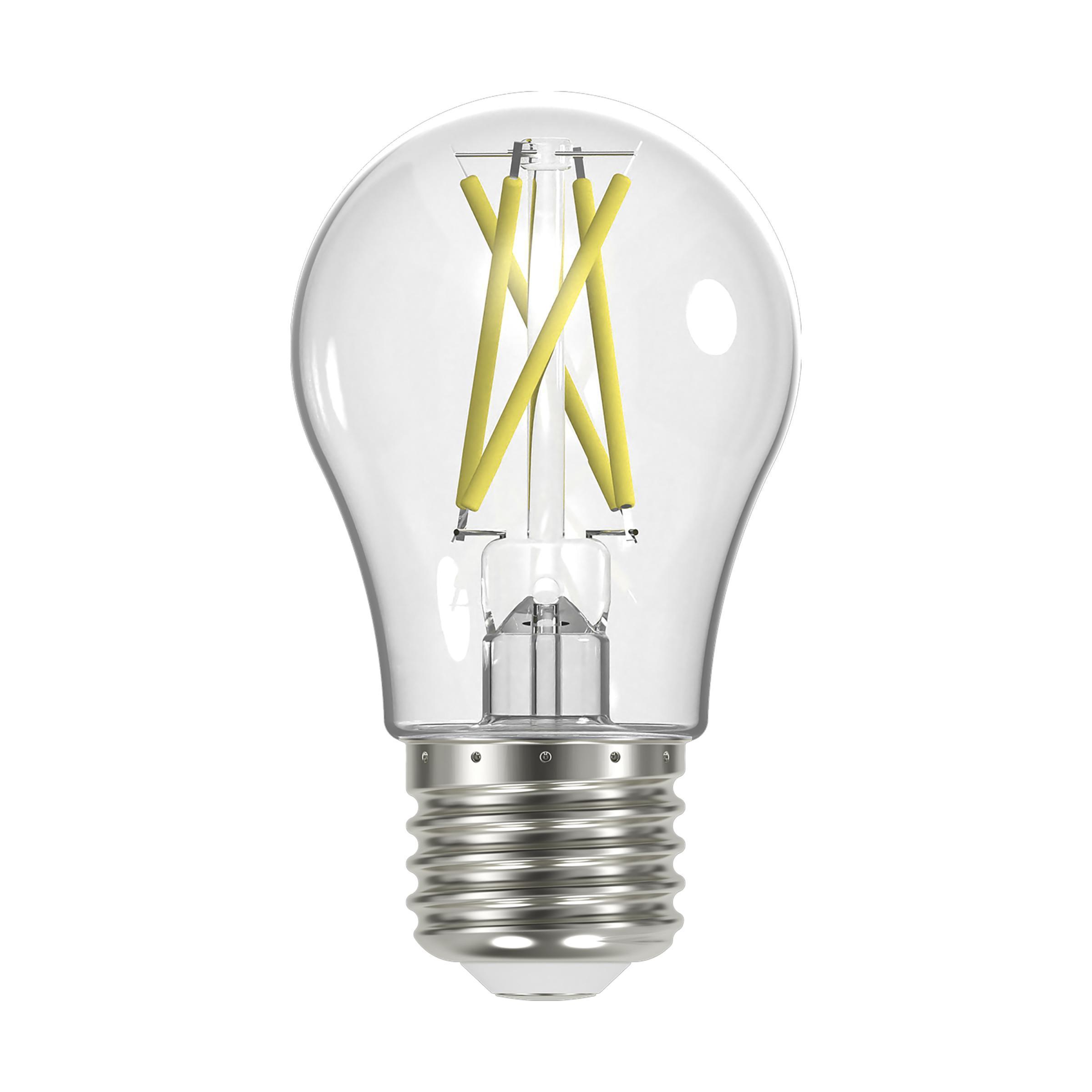S12401 SATCO 5 WATT LED A15 CLEAR MEDIUM BASE 3000K 90 CRI 120 VOLT