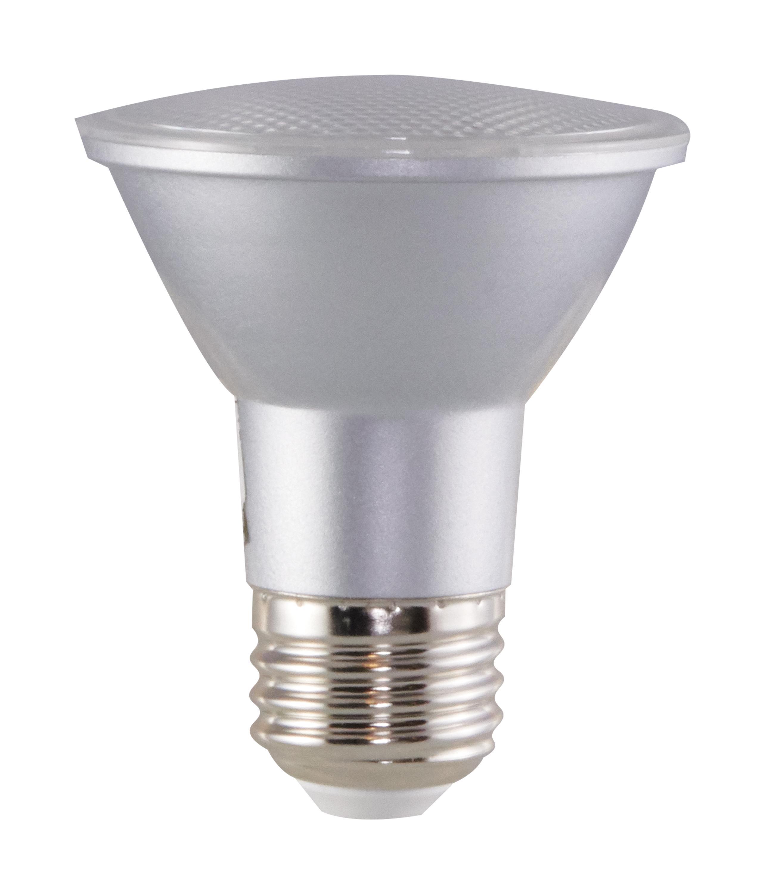 S29401 SATCO 6.5 WATT; PAR20 LED; 3000K; 25 DEG. BEAM ANGLE; MEDIUM BASE; 120 VOLT