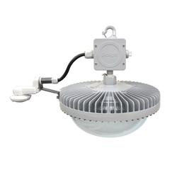 LEDLUC29NNWNGN DIALIGHT SAFESITE LOW BAY, ULTRA WIDE, 9000 LUMENS, 80 WATTS, 100-277 VAC, COOL WHITE 500K, POLYCARBONATE DOME-DIFFUSED, GRAY, 10' (3 METER) POWER CABLE, (UL 844 CLASS 1 DIV. 2)