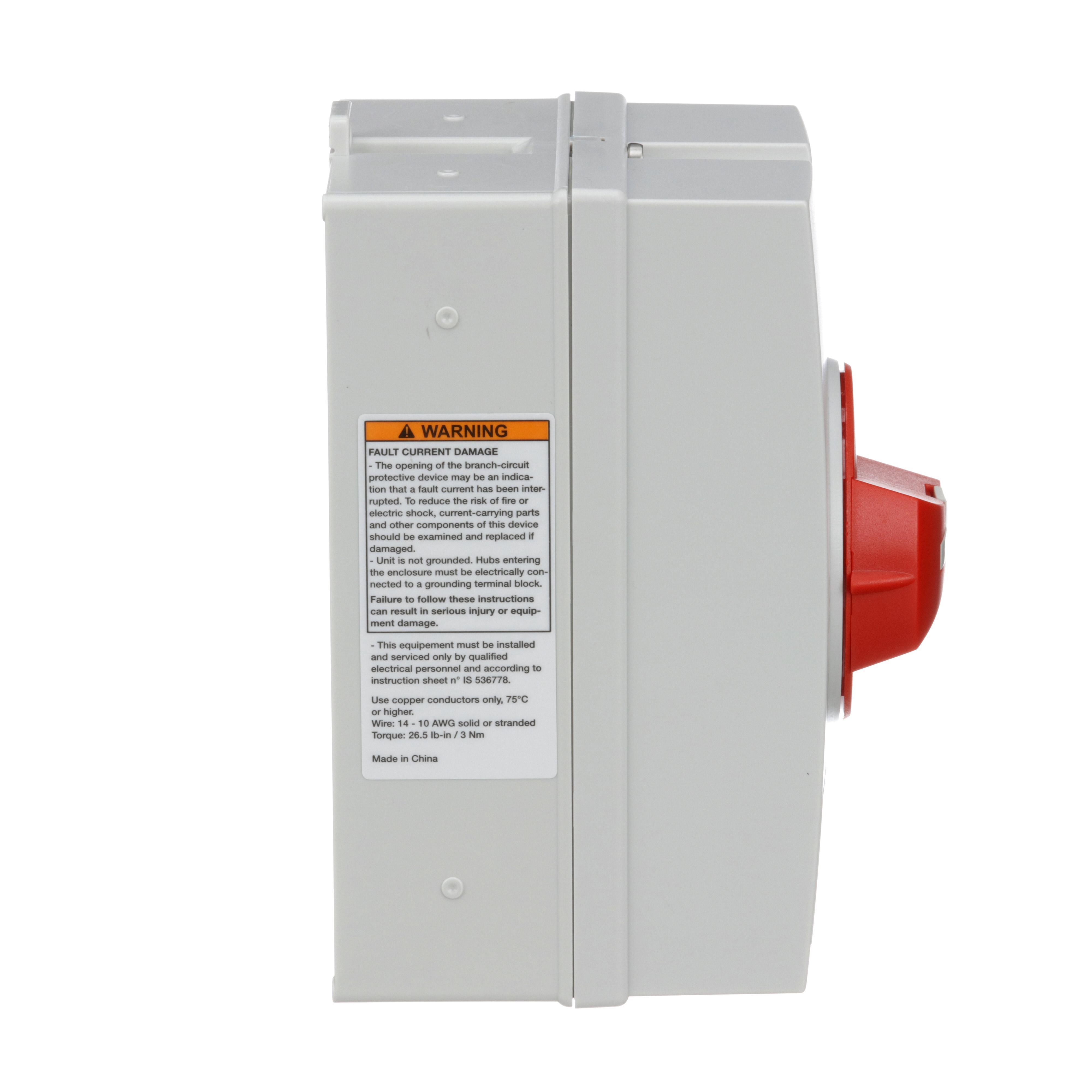MD3304X SQD SWITCH MOTOR DISCONNECT
