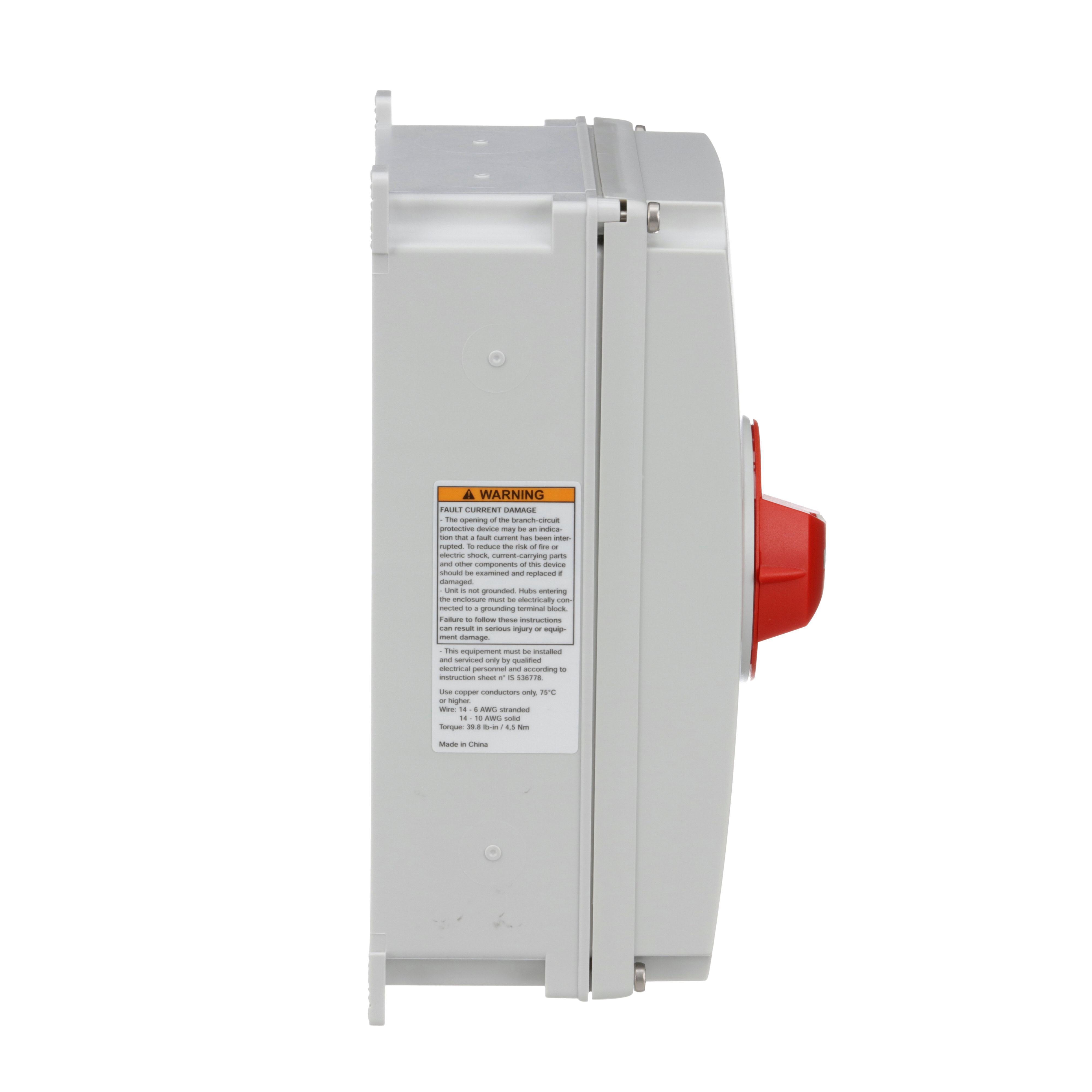 MD3604X SQD SWITCH MOTOR DISCONNECT