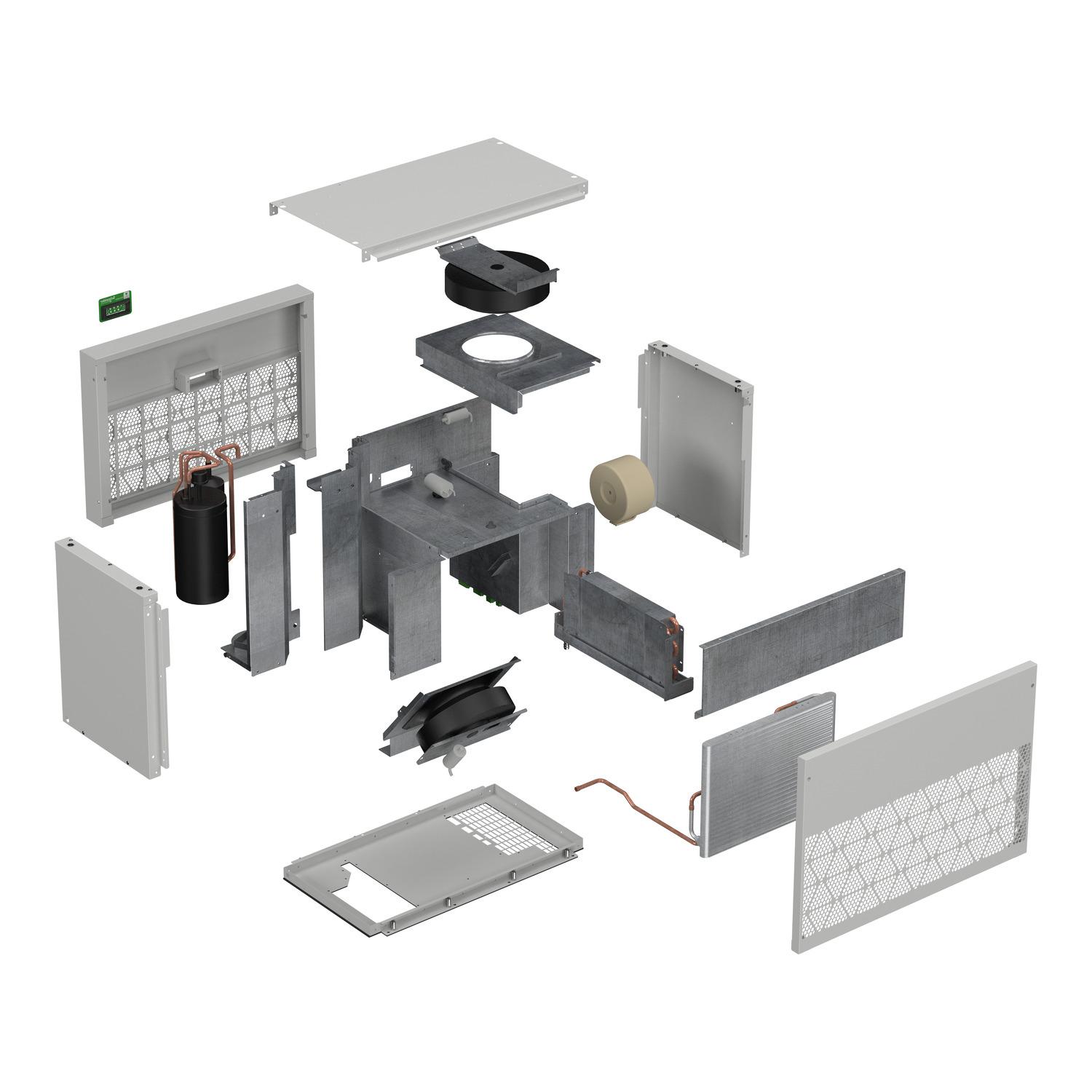 NSYCU1K52P4RDG SQD CU DG R 1.5KW 2P400/460V
