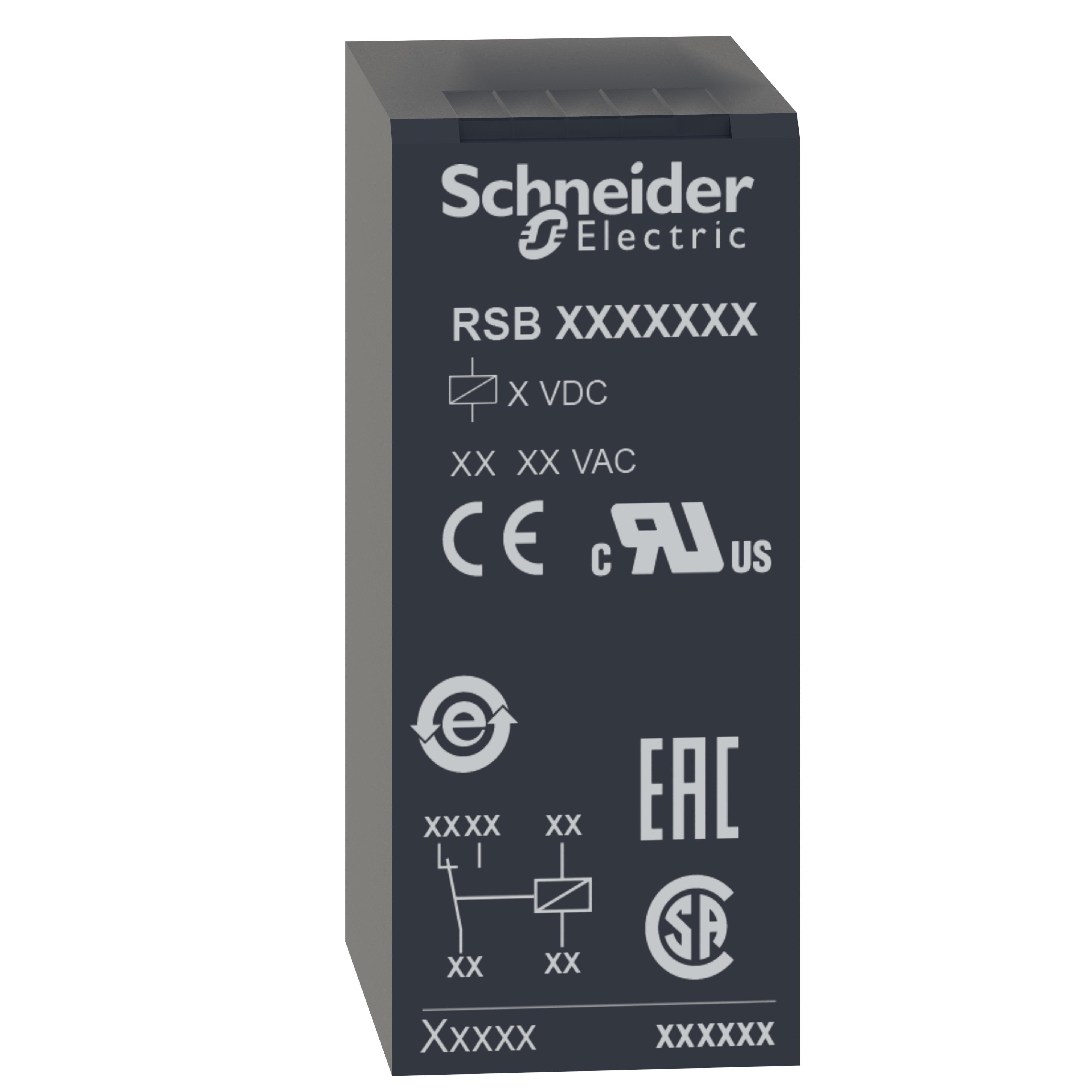 RSB1A120BD SQD PLUG-IN RELAY 250VAC