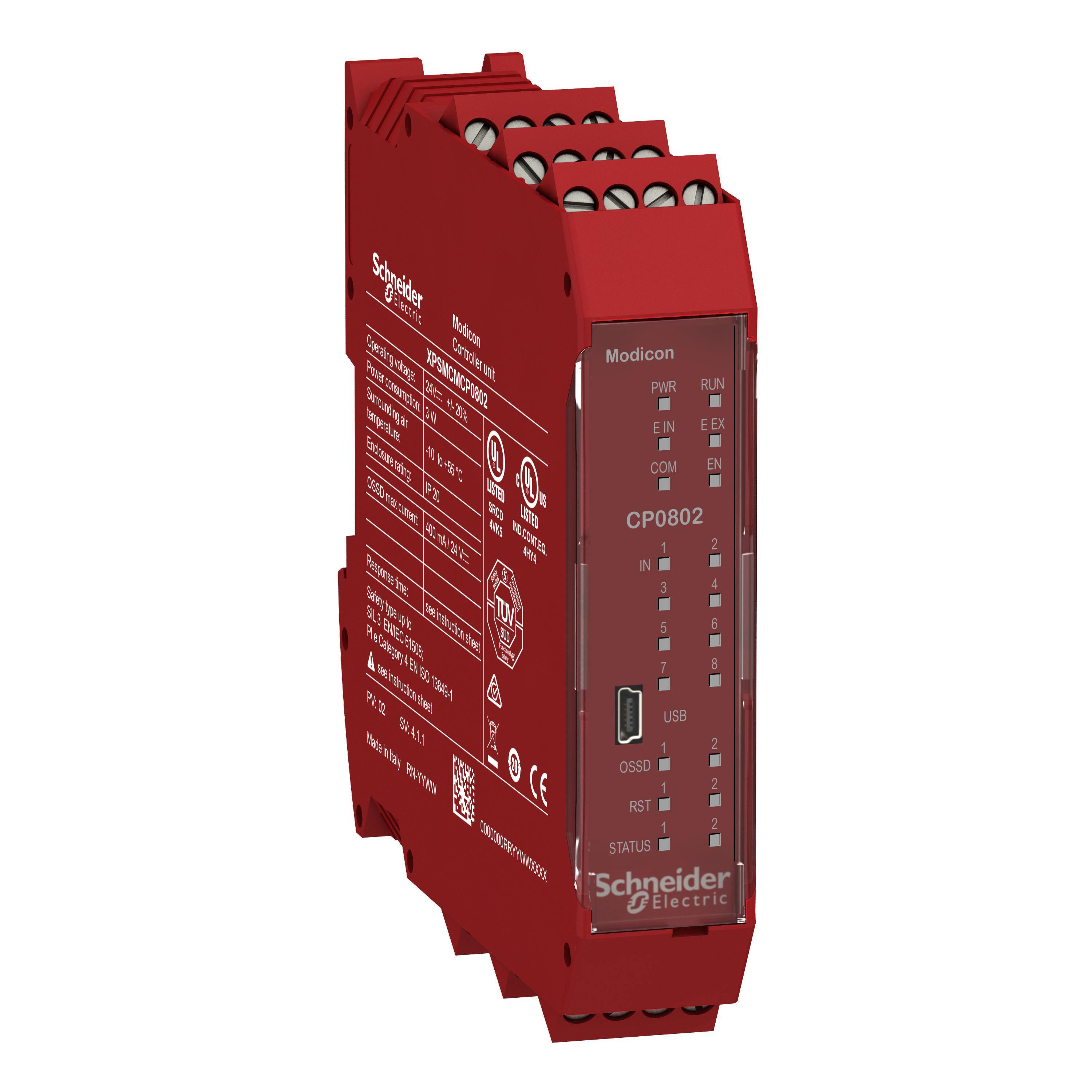 XPSMCMCP0802 SQD CONTROLLER 8 INPUT