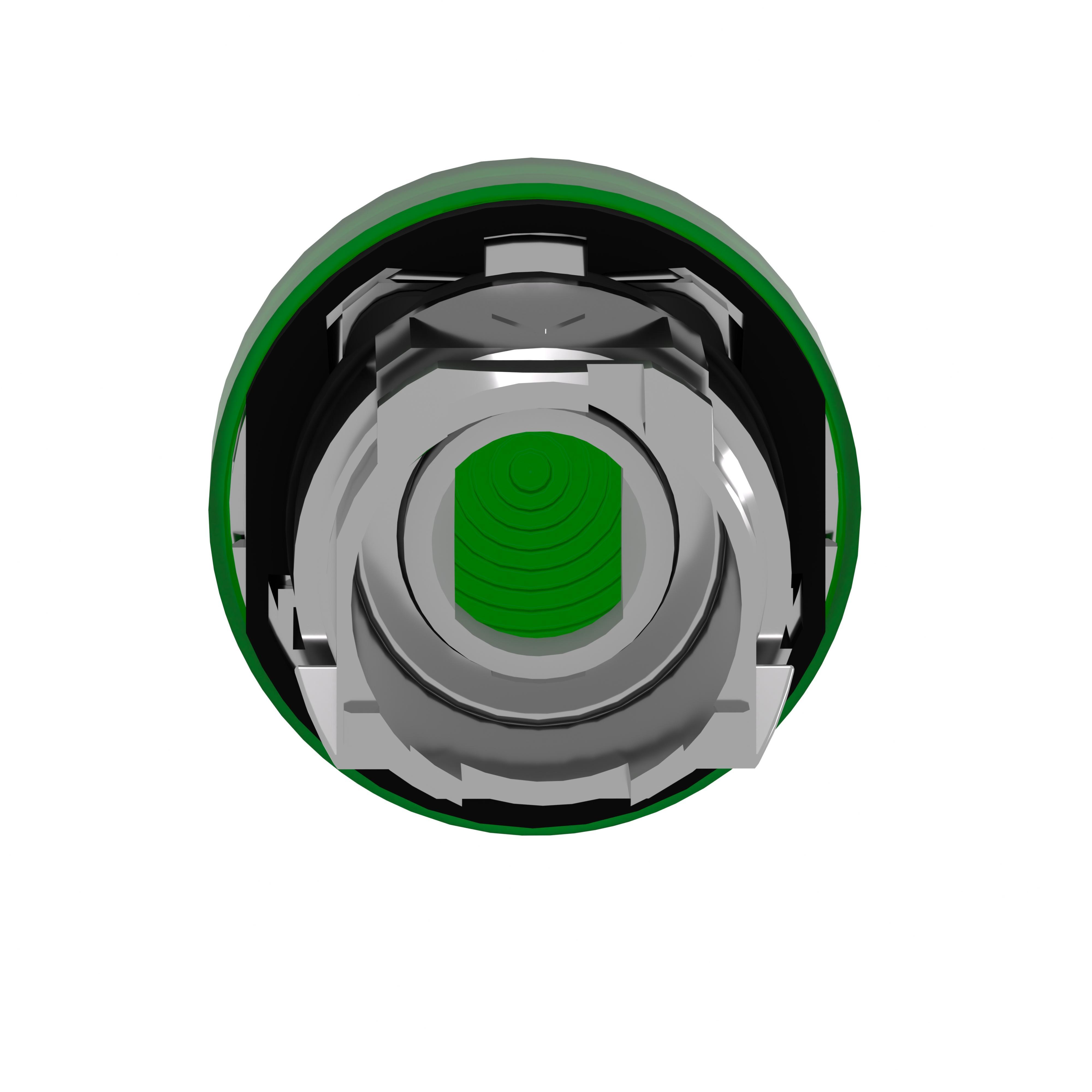 ZB4BV033S SQD 22MM GREEN LED PILOT