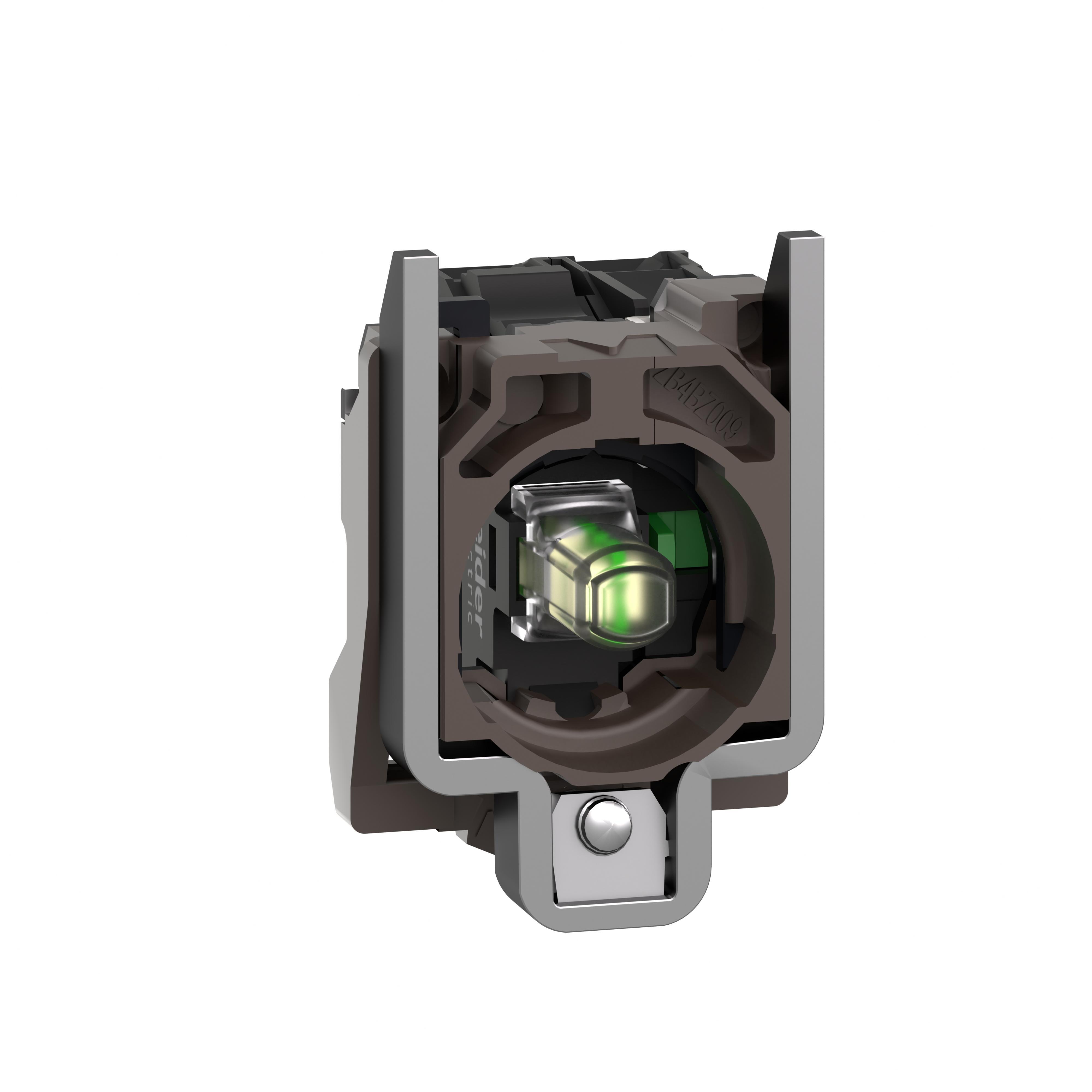 ZB4BW0B11 SQD WHITE 24V PROTECTED