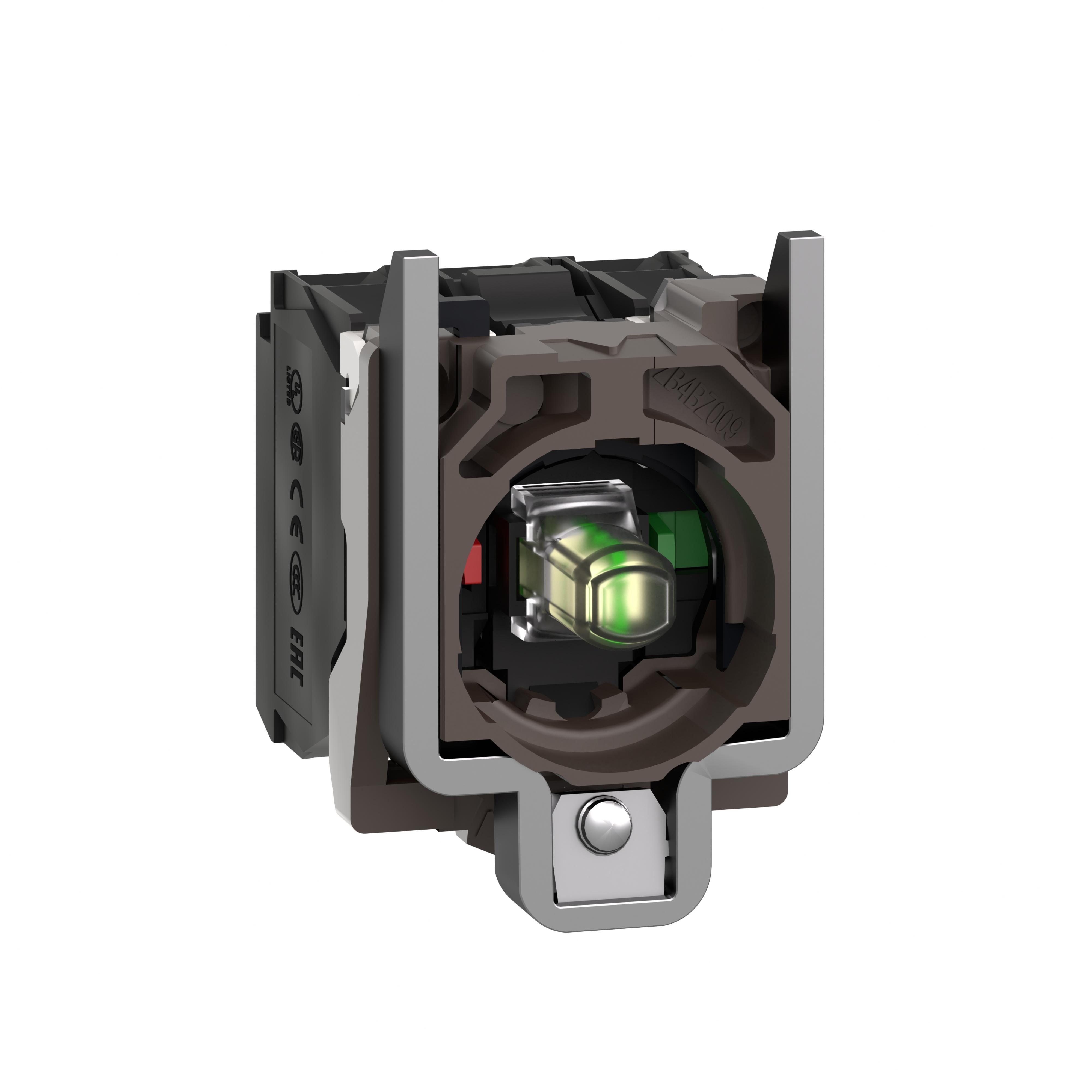 ZB4BW0B15 SQD WHITE 24V PROTECTED