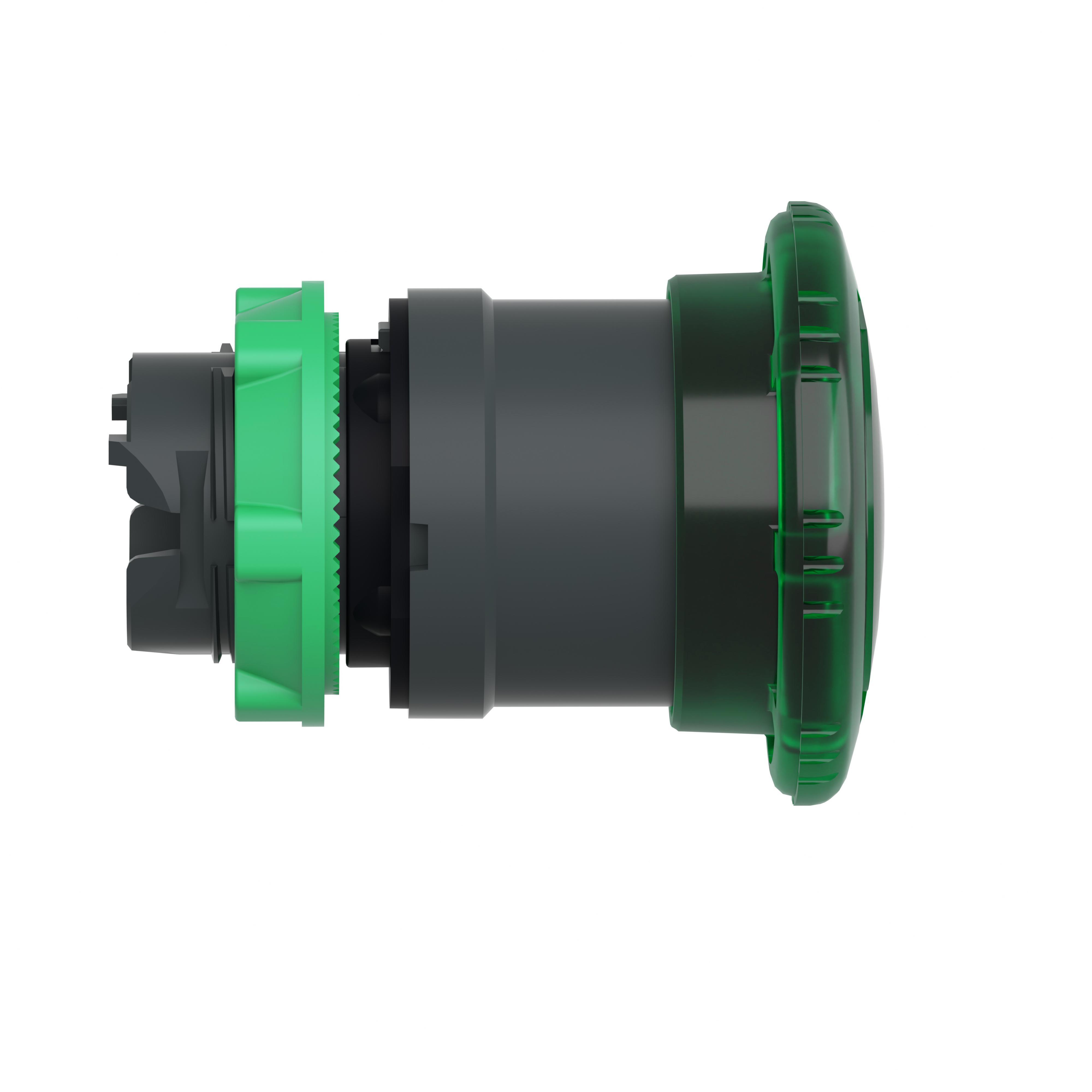ZB5AW733 SQD GREEN T-T-R 40MM ILLUM MUSHROOM 78590110390