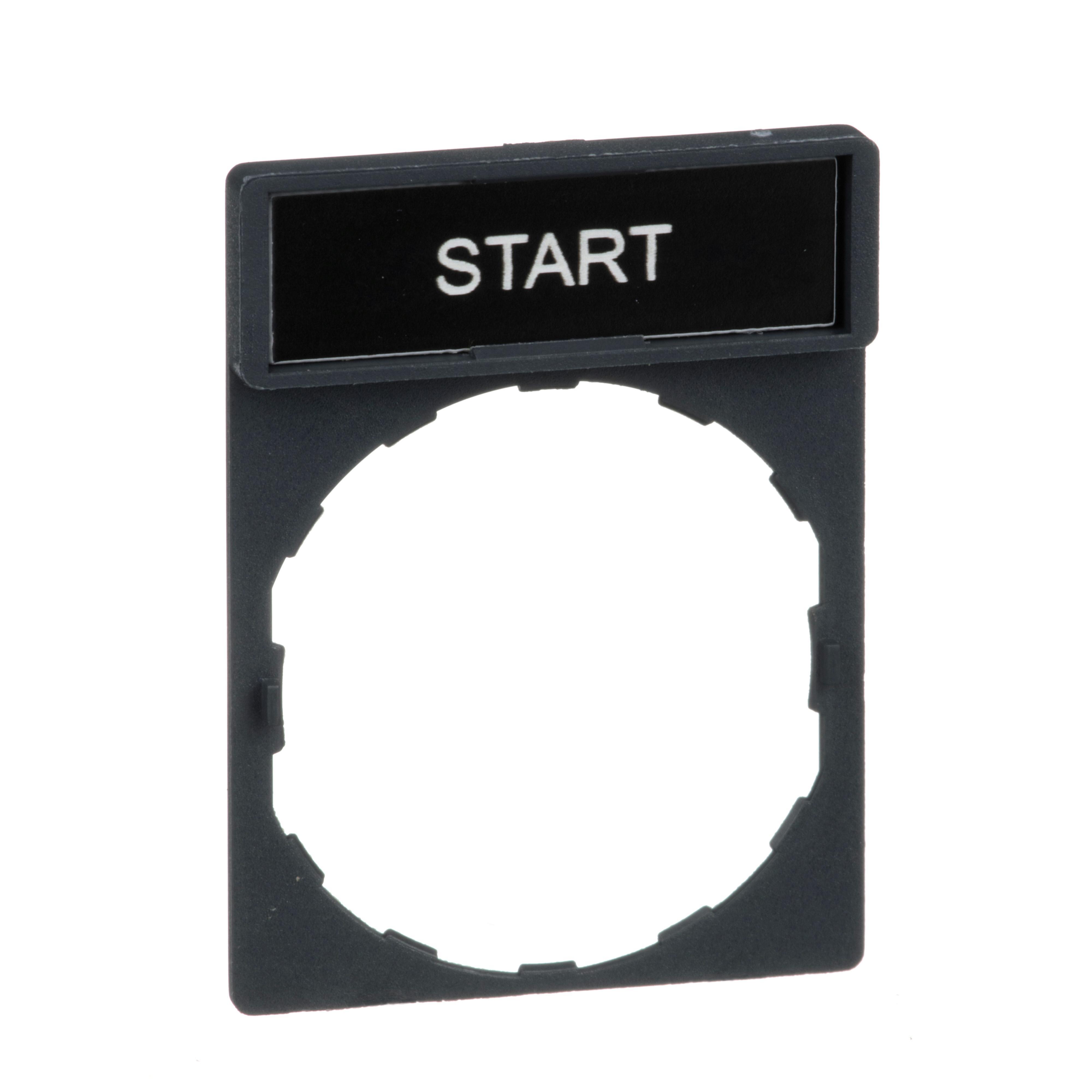 ZBY2303 SQD STD LEGEND HOLDER