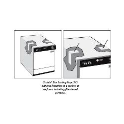 371-Red-48MMX100M 3M SCOTCH BOX SEALING TAPE RED 48 MM X 100 M 02120082881