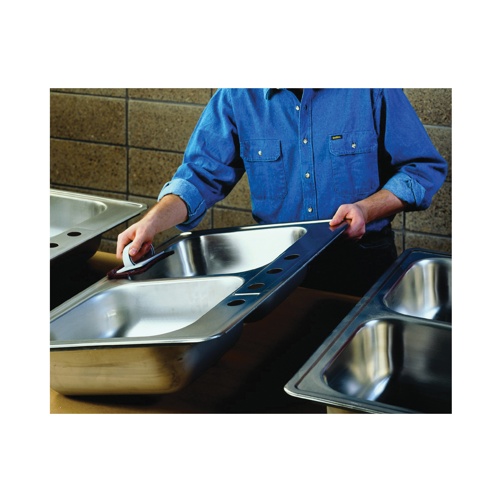 24037 3MI 8447 S-B MAROON PRODUCTION HAND PAD 3M