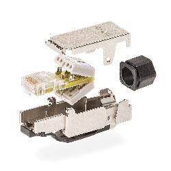 KRJS45FT-C6A SIGNAMAX CATEGORY 6A SCREENED MODULAR 8P8C FIELD-INSTALLABLE PLUG